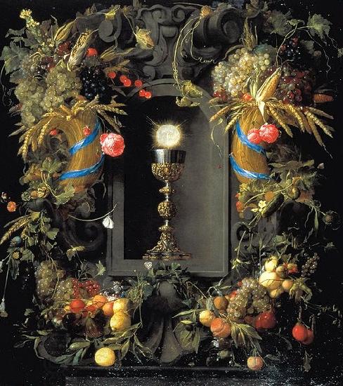 Jan Davidz de Heem Communion cup encircled with a Garland of Fruit China oil painting art